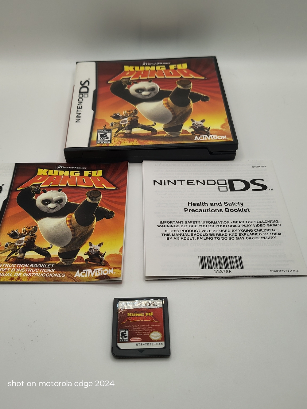 DreamWorks Kung Fu Panda Nintendo DS Game - Complete in Box (CIB)